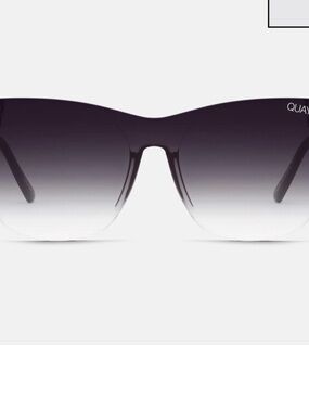Quay Australia Women's Gradient Smoke Cat-Eye Sunglasses